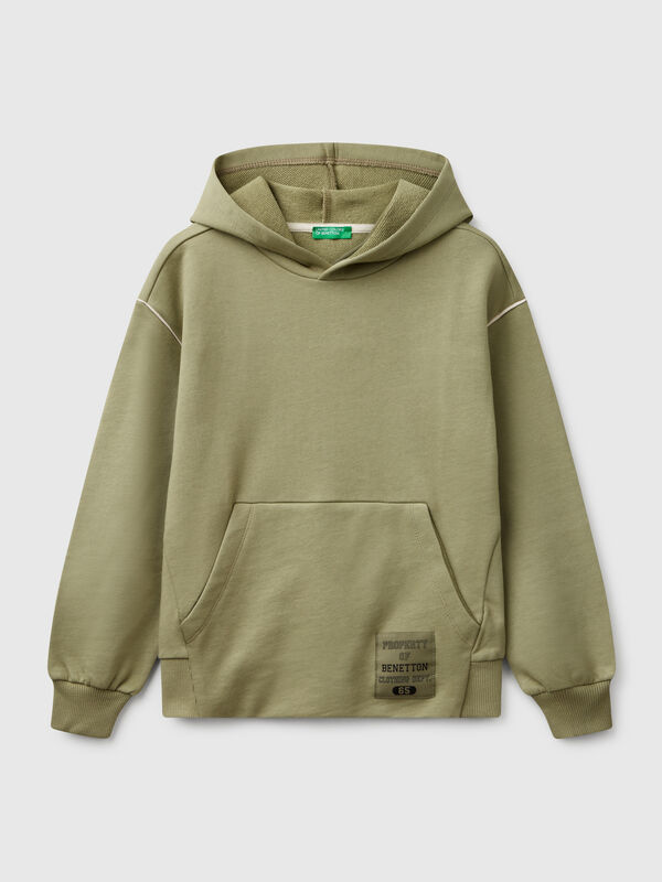 Sweatshirt mit Kängurutasche Jungen