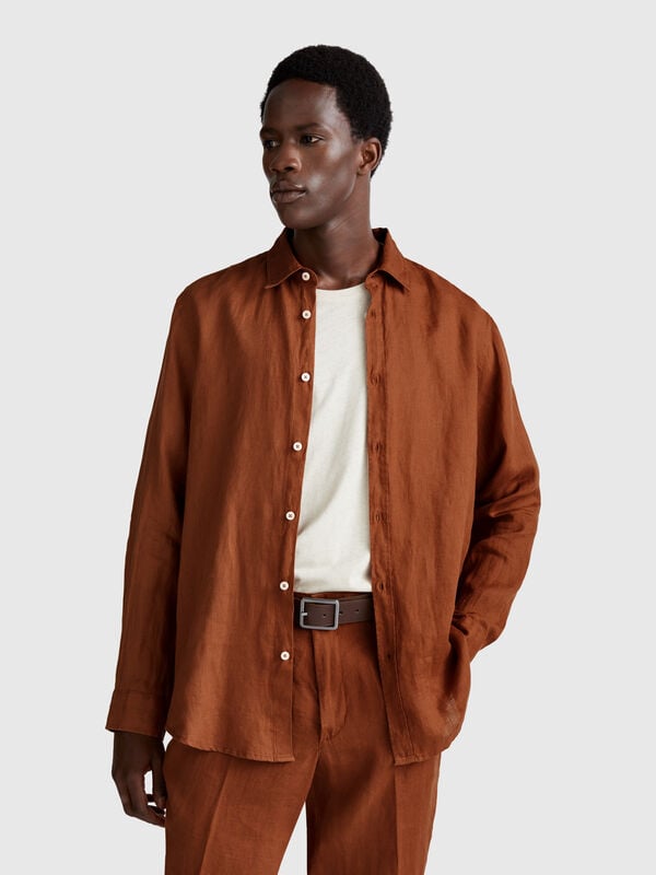 Chemise pur lin Homme