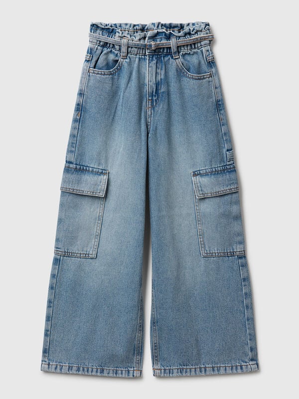 Weite Cargojeans Mädchen