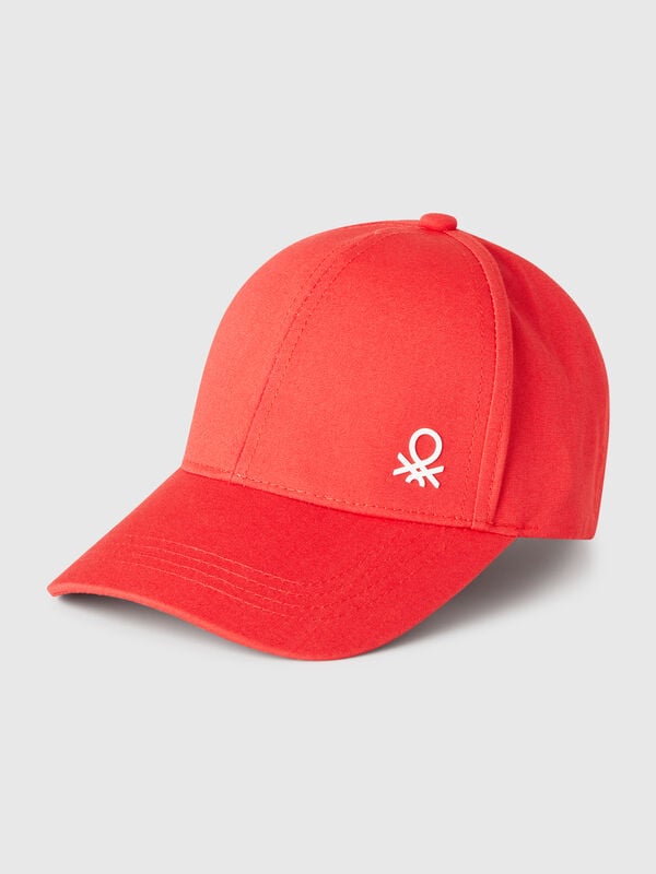 Baumwollkappe mit Logo Jungen