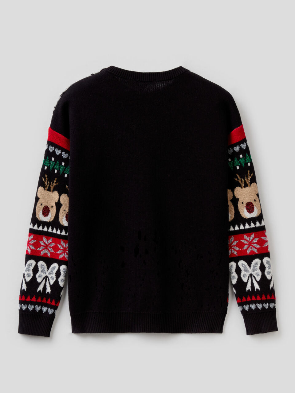 Christmas style sweater with lurex image number 2