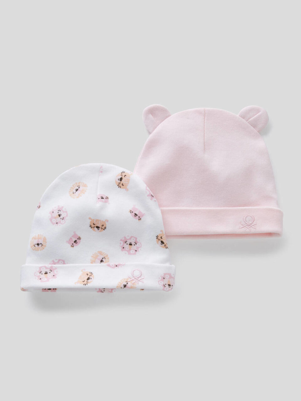 Deux bonnets en coton bio image number 1
