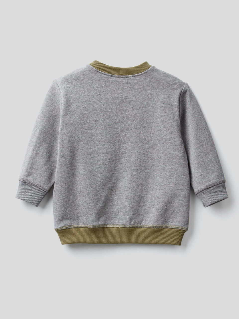 Sweat color block en coton bio stretch image number 2