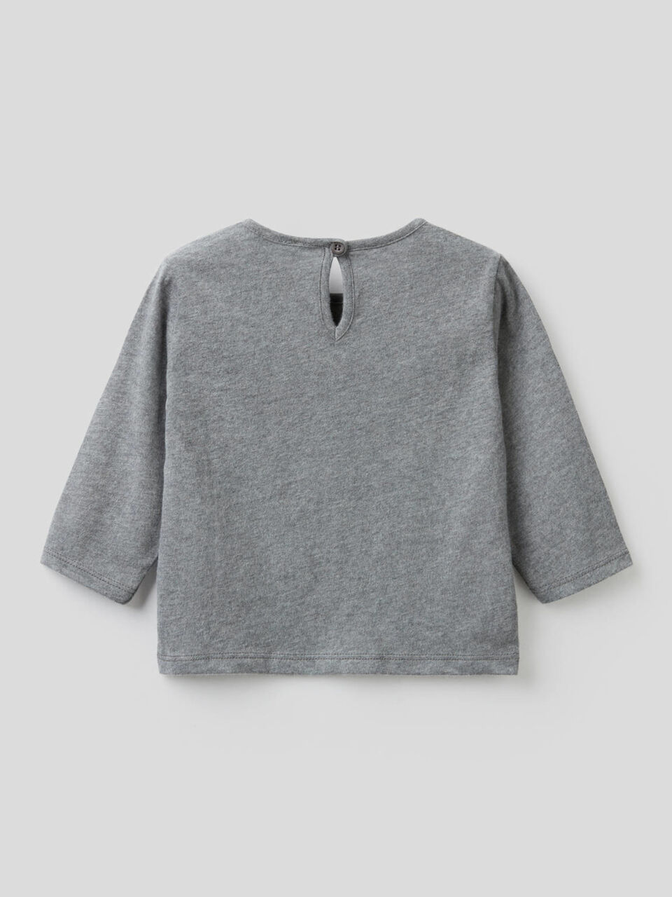 Long sleeve 100% cotton t-shirt image number 2