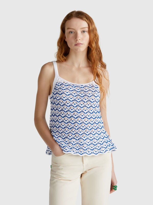 Gehäkeltes Tanktop Damen