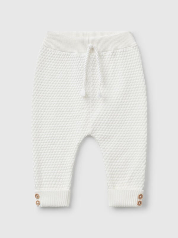 100% knit cotton trousers New Born (0-18 months)