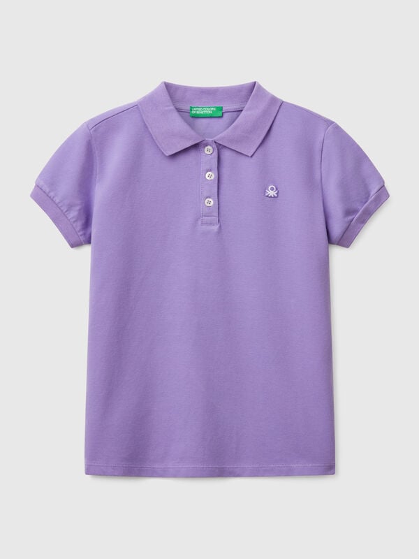 Polo à manches courtes en coton  Filles