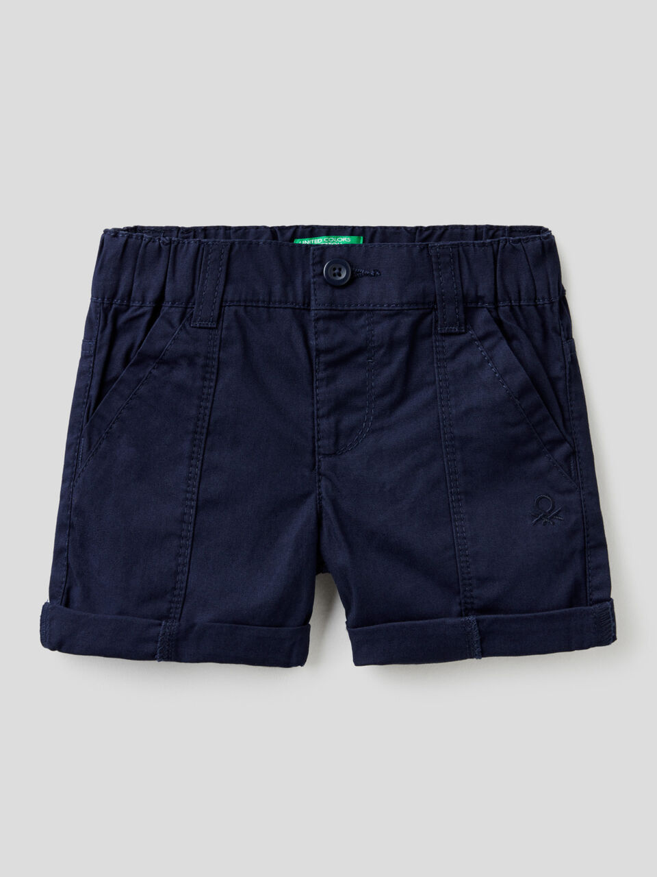 Short en toile de pur coton Garçon image number 1