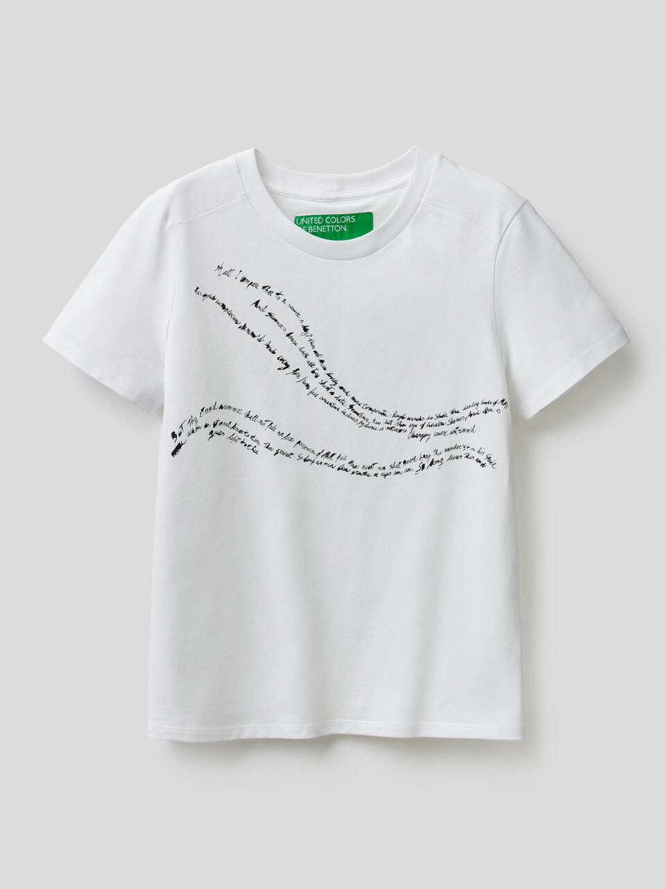 Organic cotton t-shirt with print image number 1