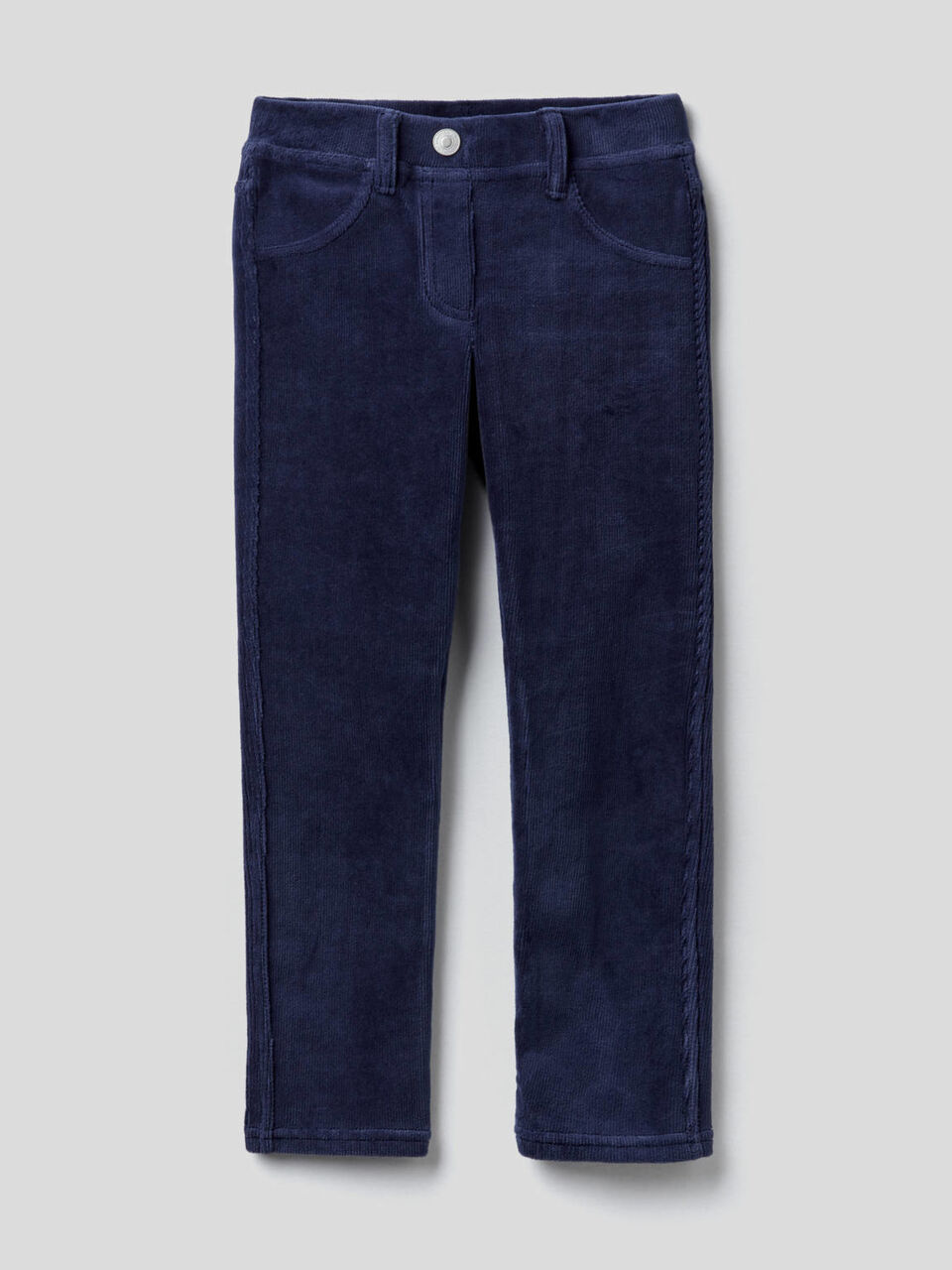 Super-Skinny-Hose aus Chenille image number 1