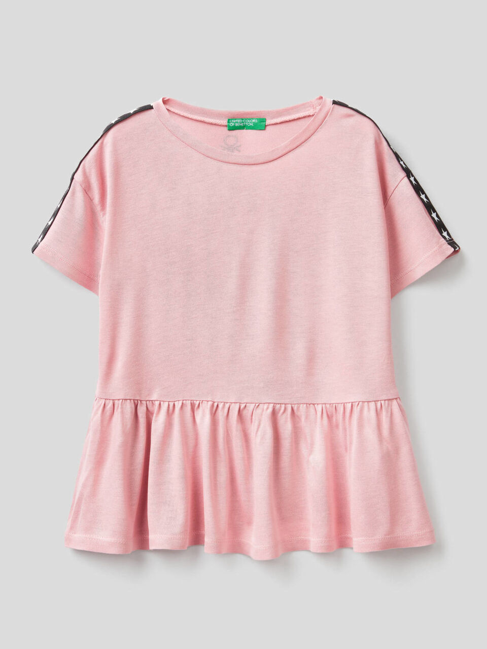 Weites T-Shirt mit Rüsche image number 1