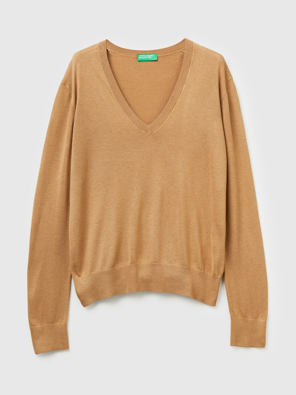 V NECK SWEATER L/S Damen image number null