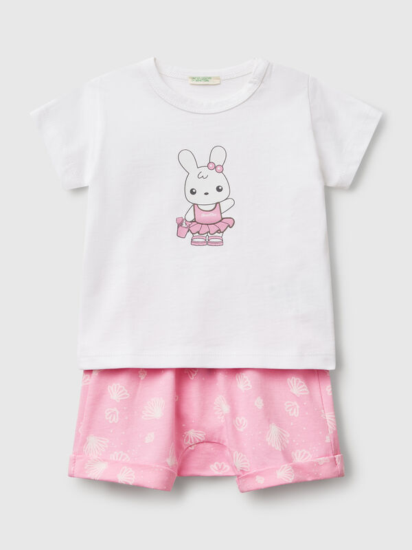 SET T-SHIRT+SHORTS Newborn