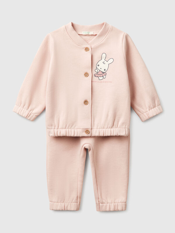 Ensemble en molleton de coton  Naissancede