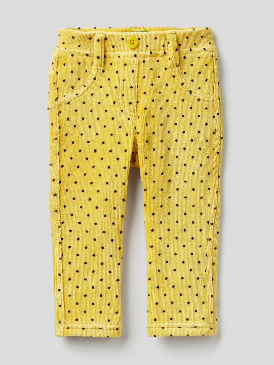 Jegging imprimé en velours image number 1