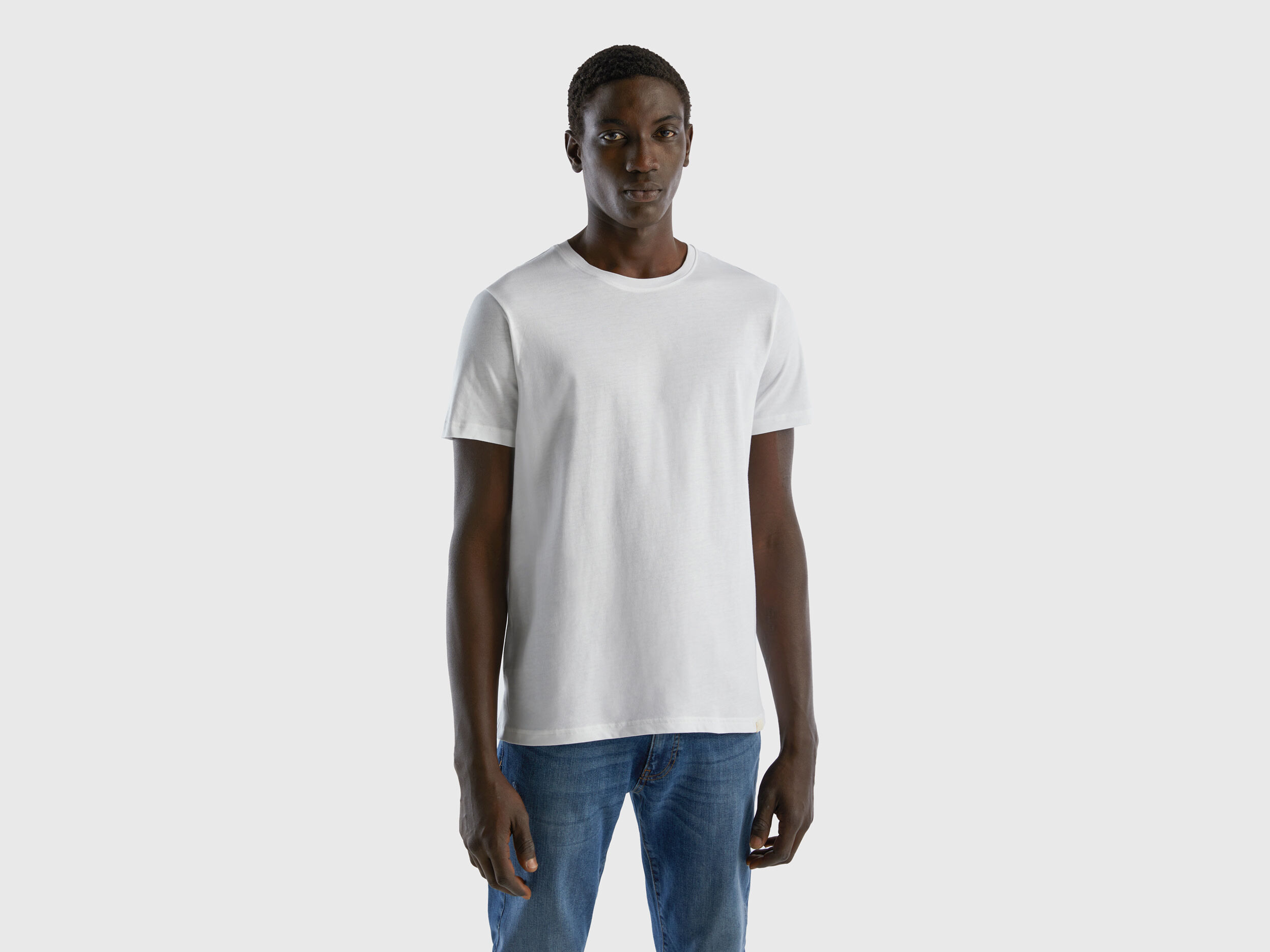 White t shirt White Benetton