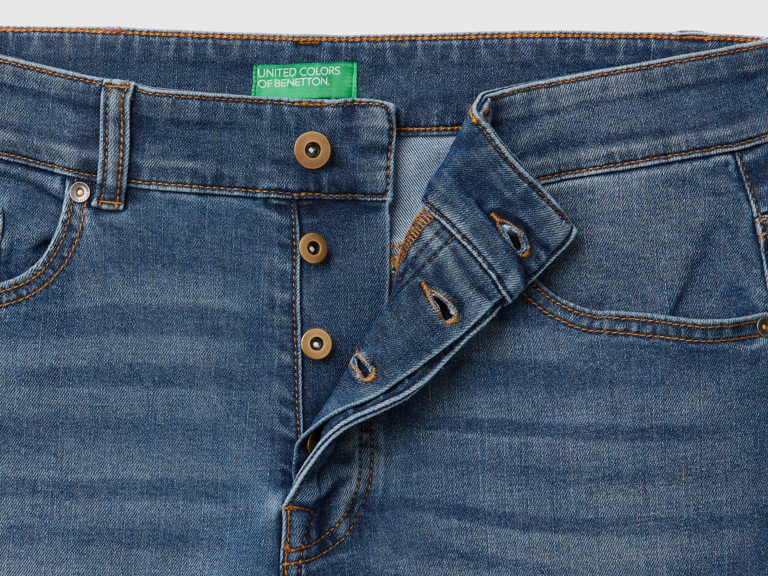 Benetton jeans slim hotsell