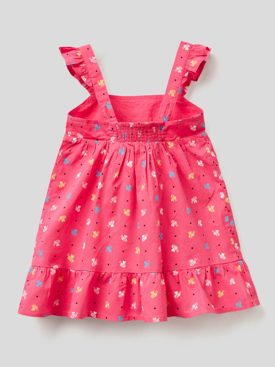 Printed dress in 100% cotton image number 2