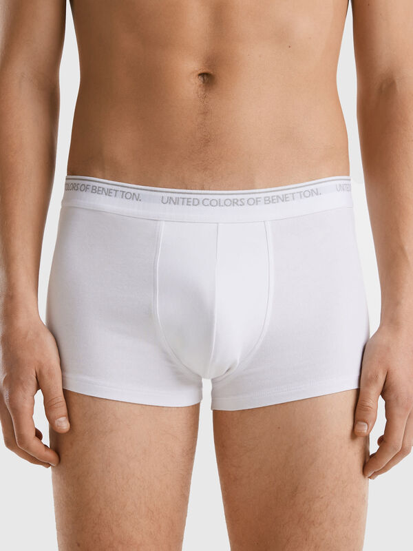 Fitted boxers in organic cotton Men