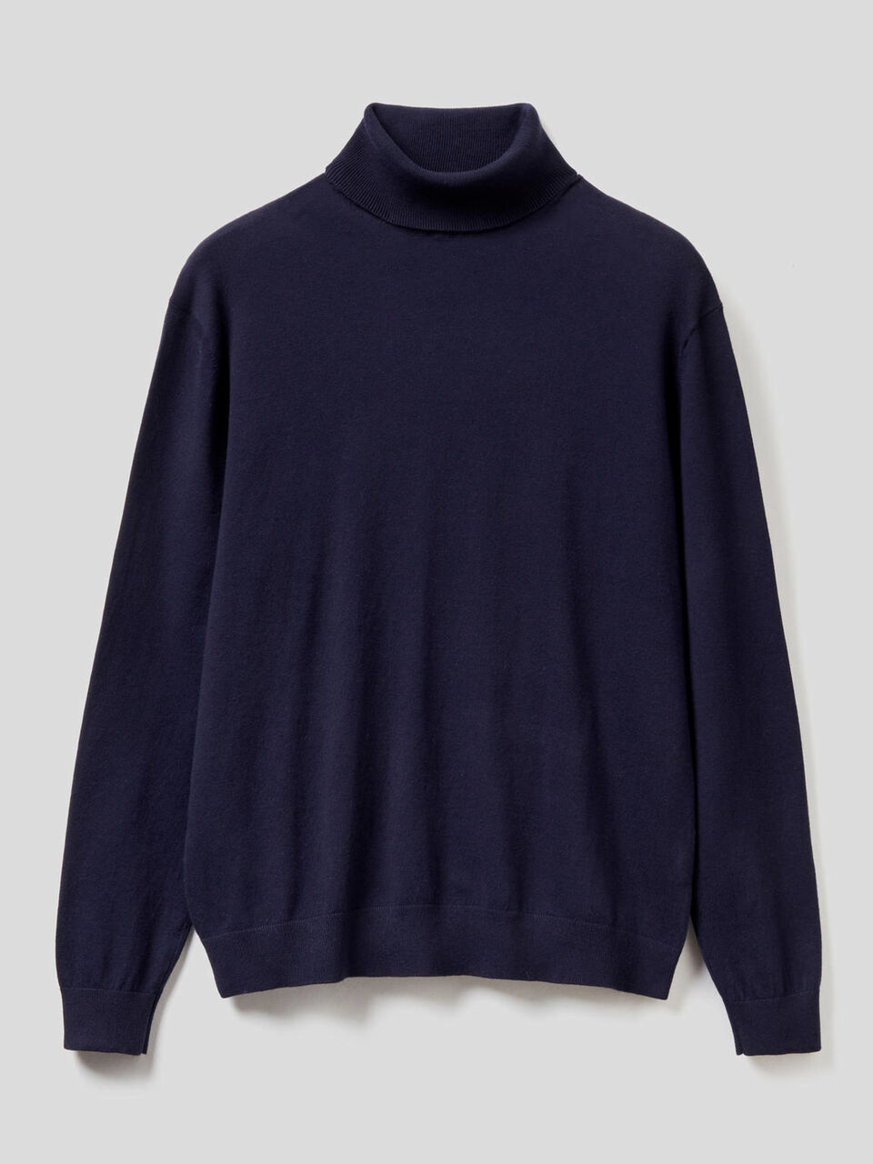 Rollkragenpullover in einer stretchigen Baumwollmischung image number 1