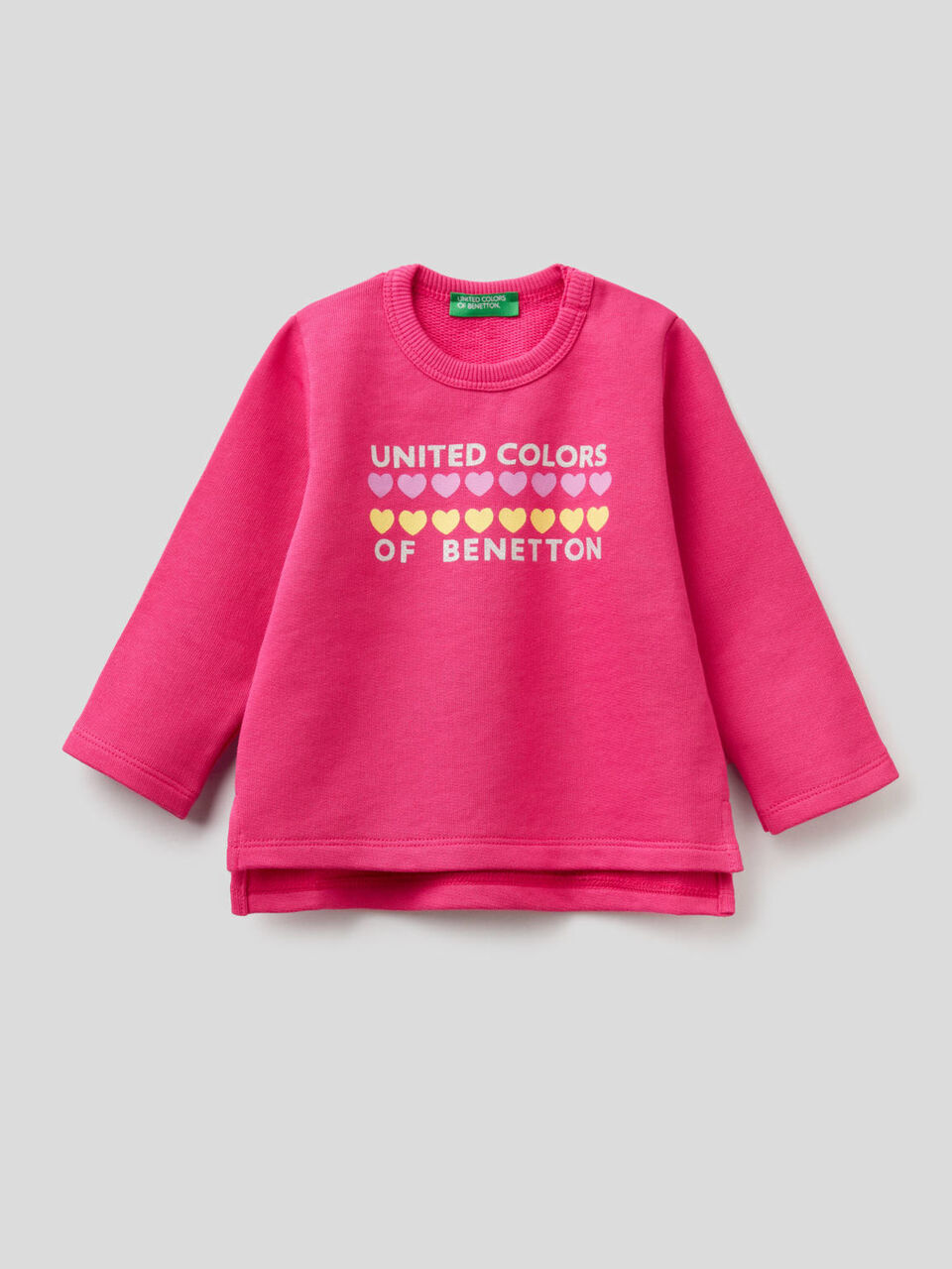 Sweatshirt in organic cotton image number 1