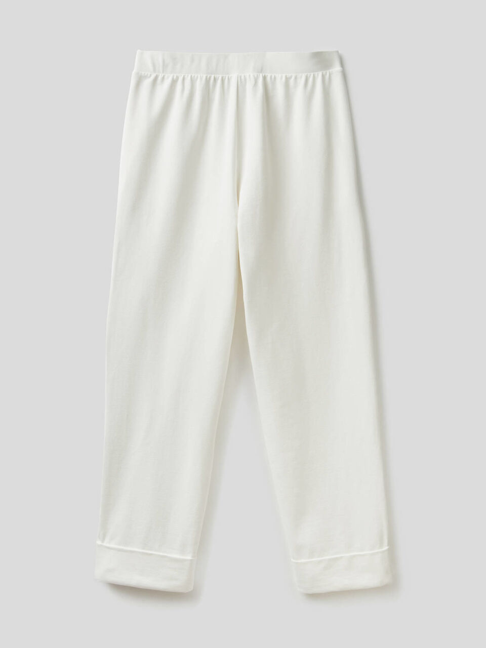 Palazzo pants with cuffs image number 2
