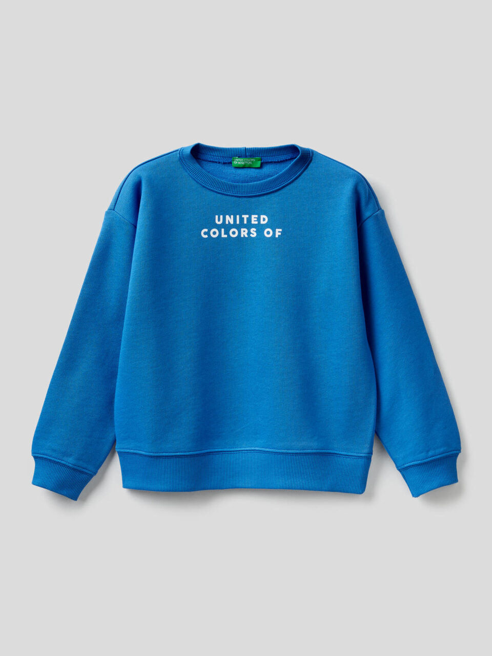 Sweatshirt aus reiner Baumwolle mit Print image number 1