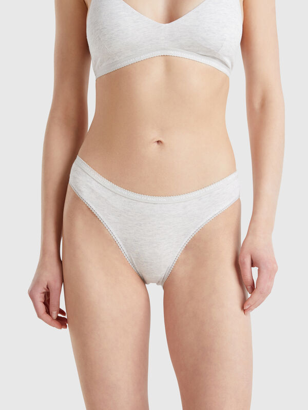 Stretch-Slip aus Bio-Baumwolle Damen