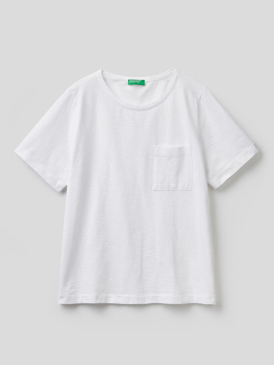 T-shirt uni avec pochette image number 1
