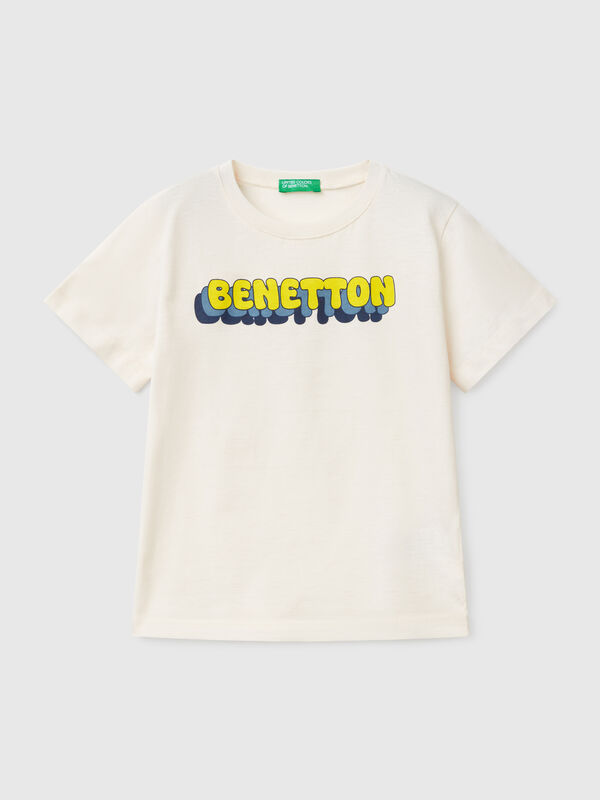 T-Shirt mit Logodruck Jungen
