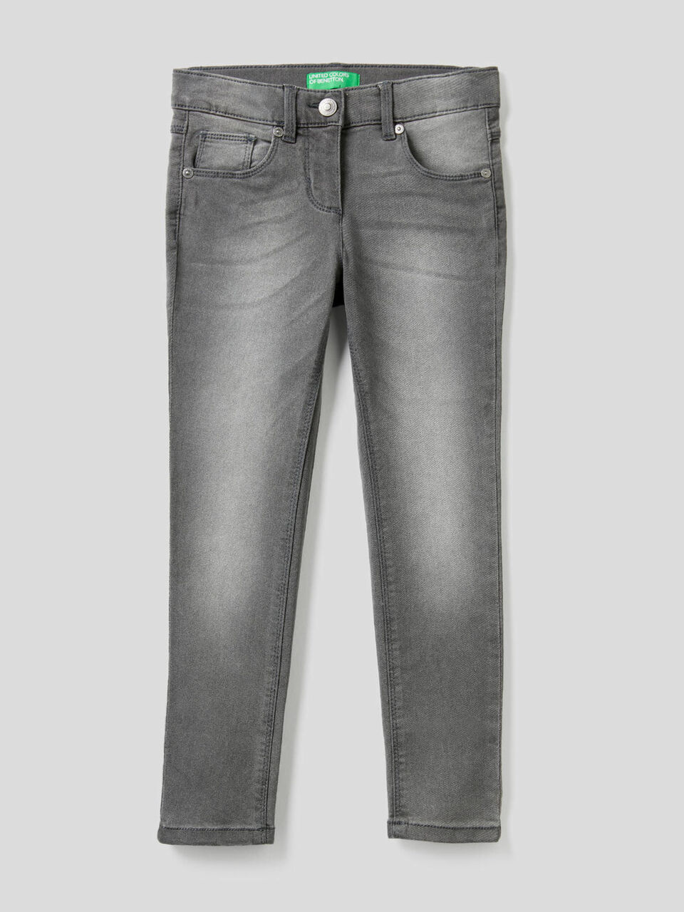 Skinny-Fit-Jeans im Used-Effekt image number 1