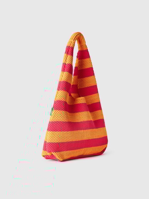 Sac bandoulière en crochet Femme