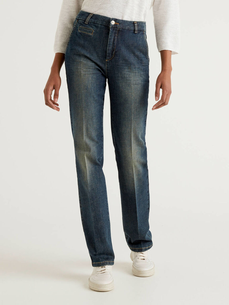 denim chinos