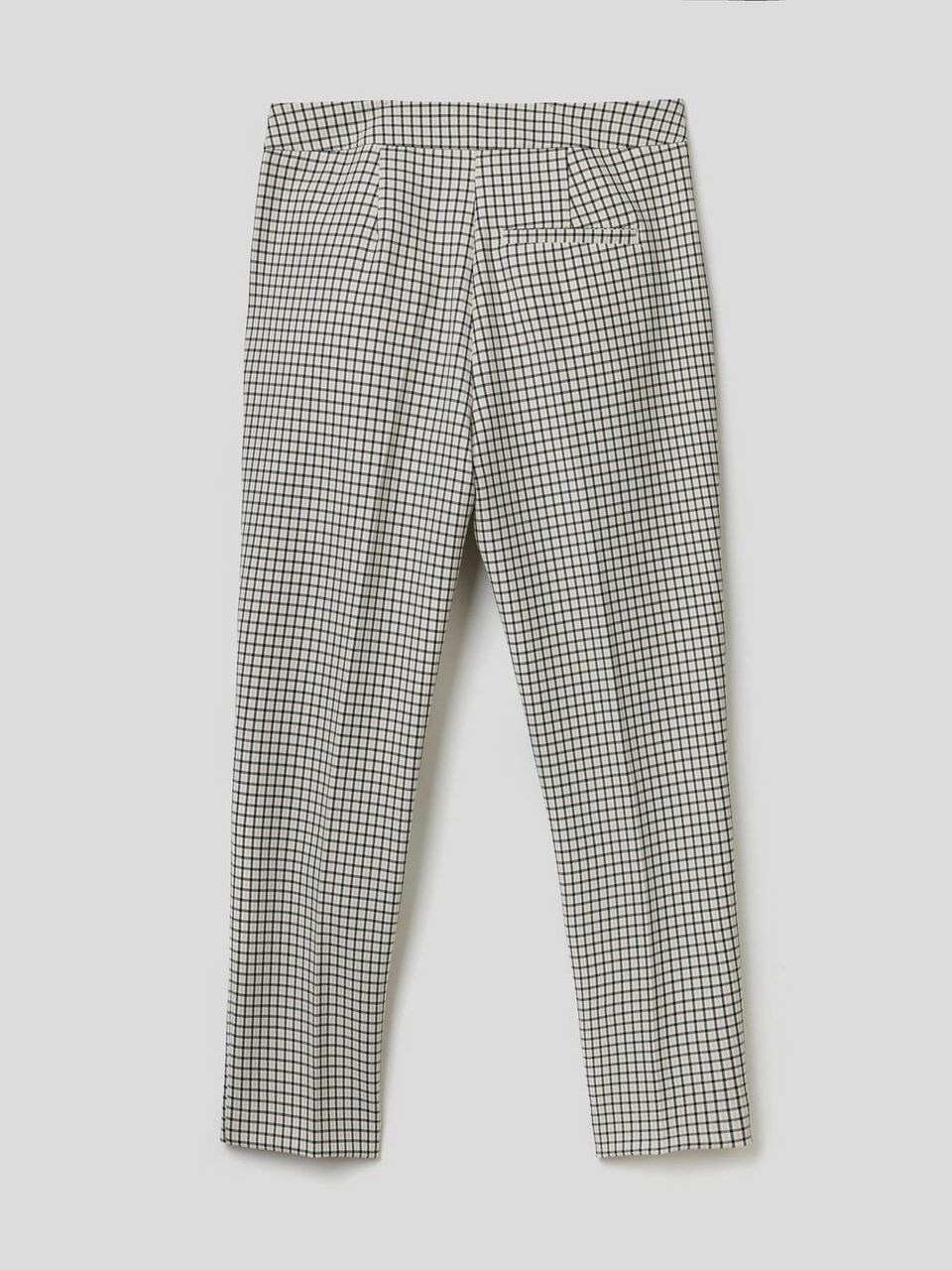 Trousers with check pattern image number 2