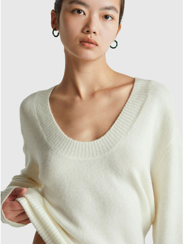 Warm oversized sweater Women