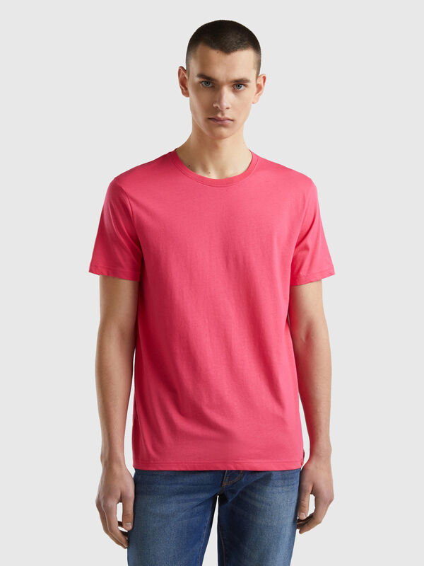 T-Shirt in Fuchsia Herren