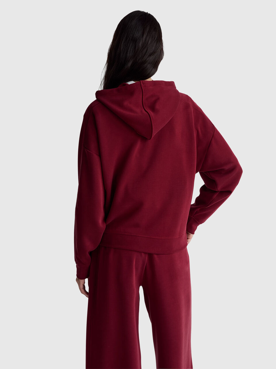 SWEATER W/HOOD Women image number null