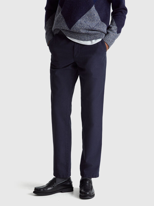 Pantalon chino slim Homme