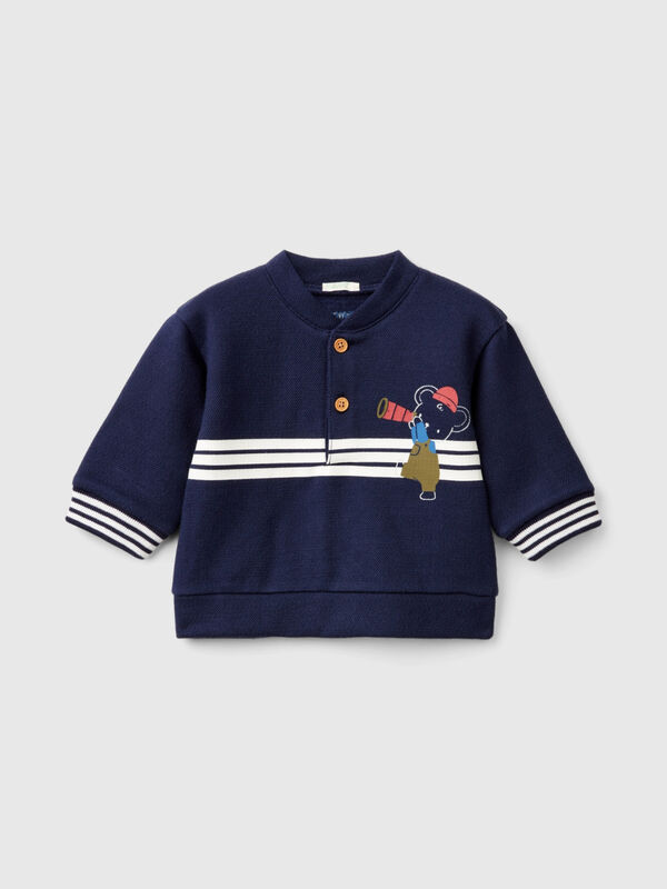 Sweater mit Tierchendruck Newborn