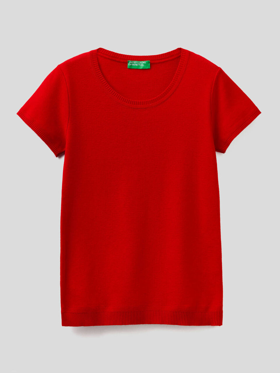 Pullover aus 100% Baumwolle mit kurzen Ärmeln image number 1