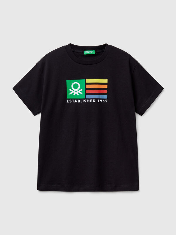 Short sleeve t-shirt in 100% cotton Junior Boy