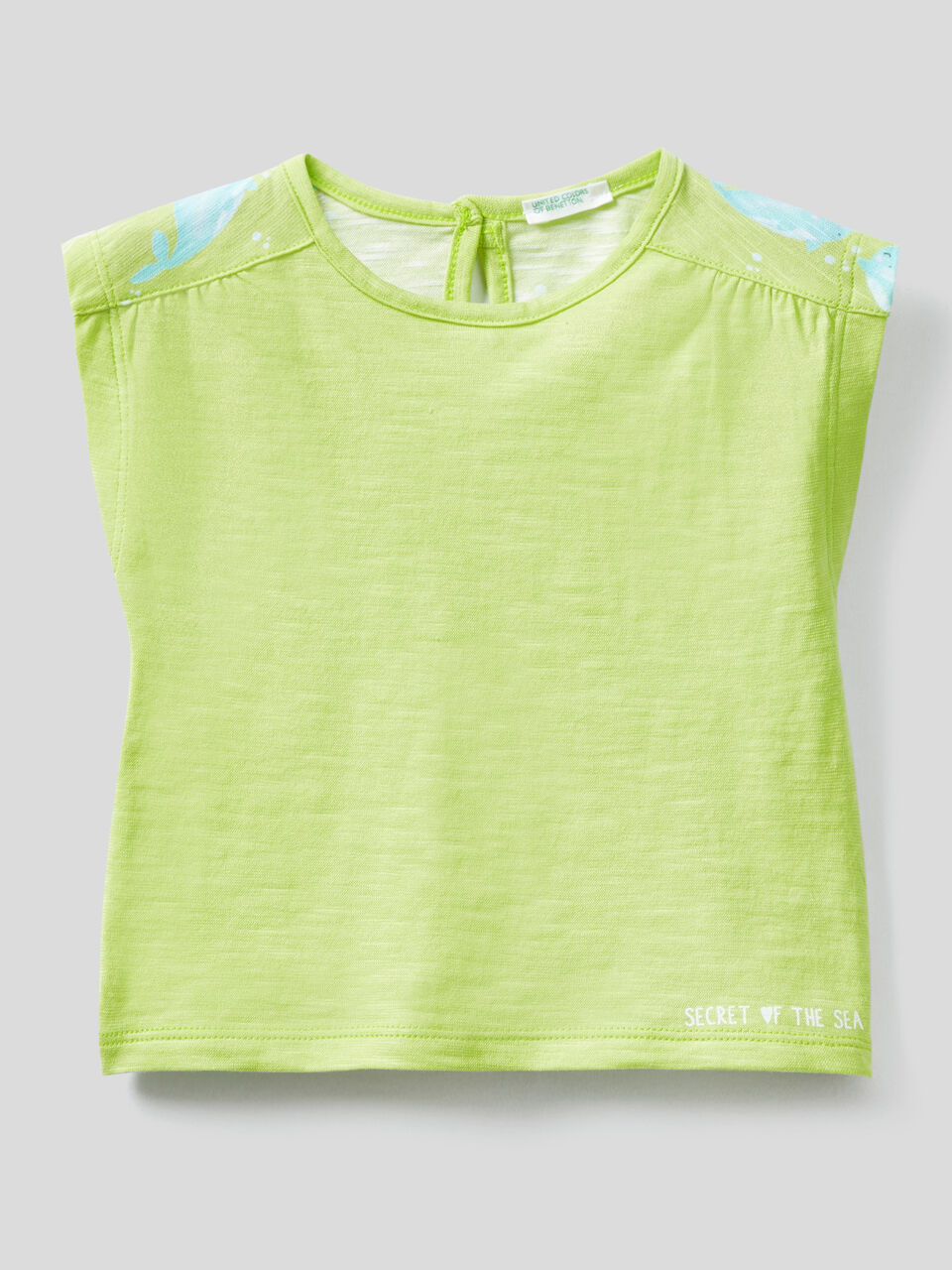 T-shirt with print on the back image number 1
