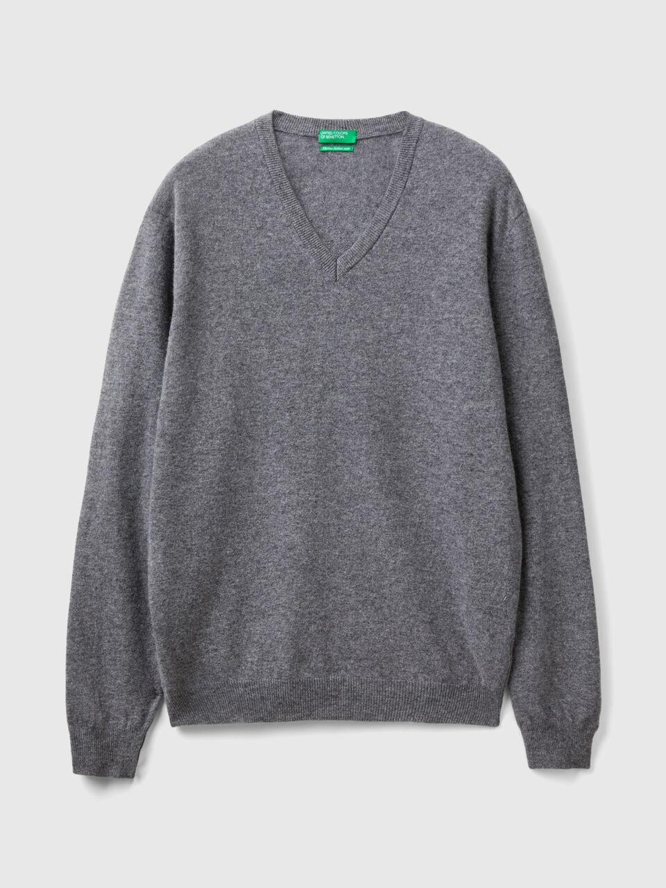 V NECK SWEATER L/S Herren image number 1