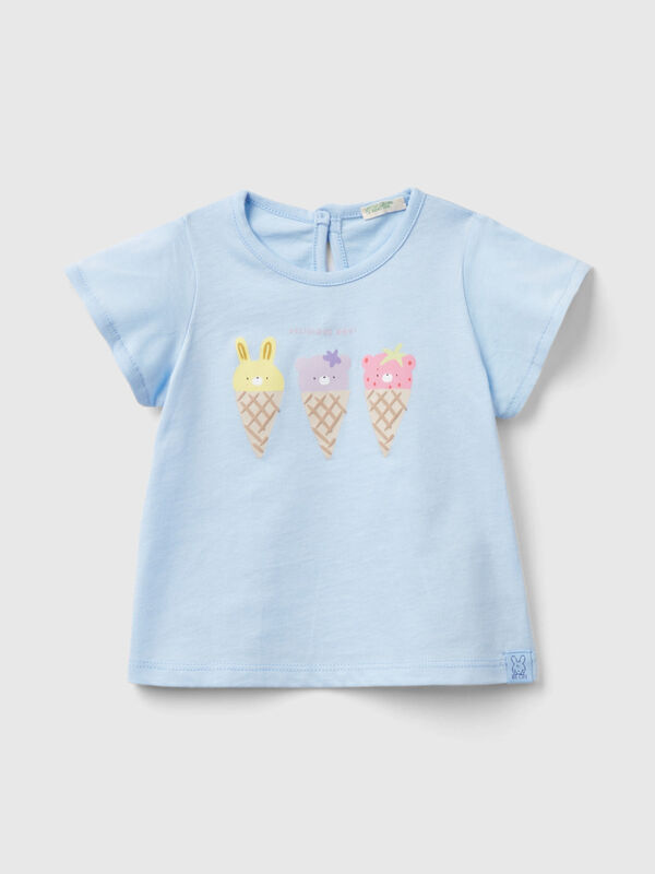 T-shirt in pure organic cotton New Born (0-18 months)