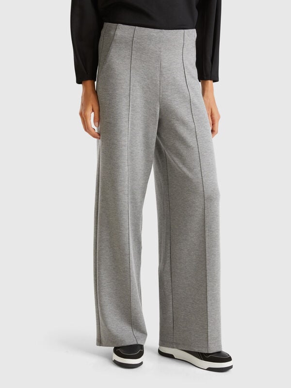 Lightweight sweatpants in cotton and Modal® blend Women