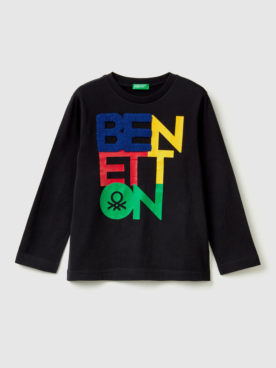 Multicolor t-shirt with logo image number 1