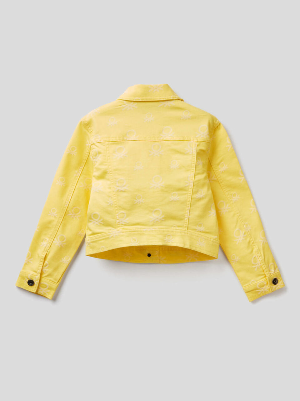 Blouson cropped à logo image number 2