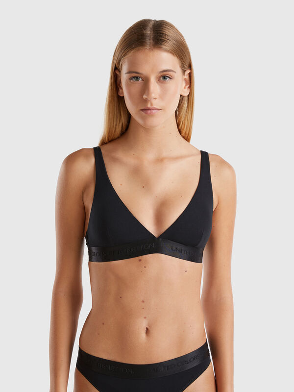Triangel-BH aus elastischer Baumwolle Damen