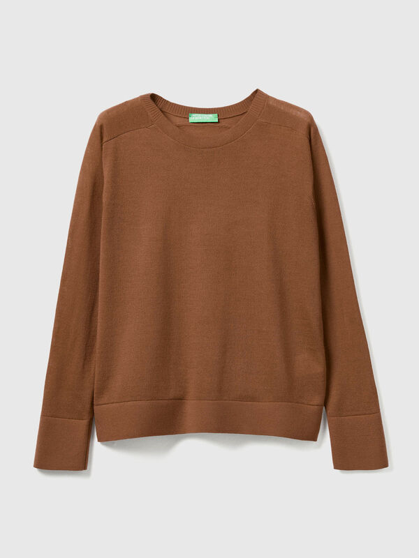 Pullover aus reiner Merinowolle Damen