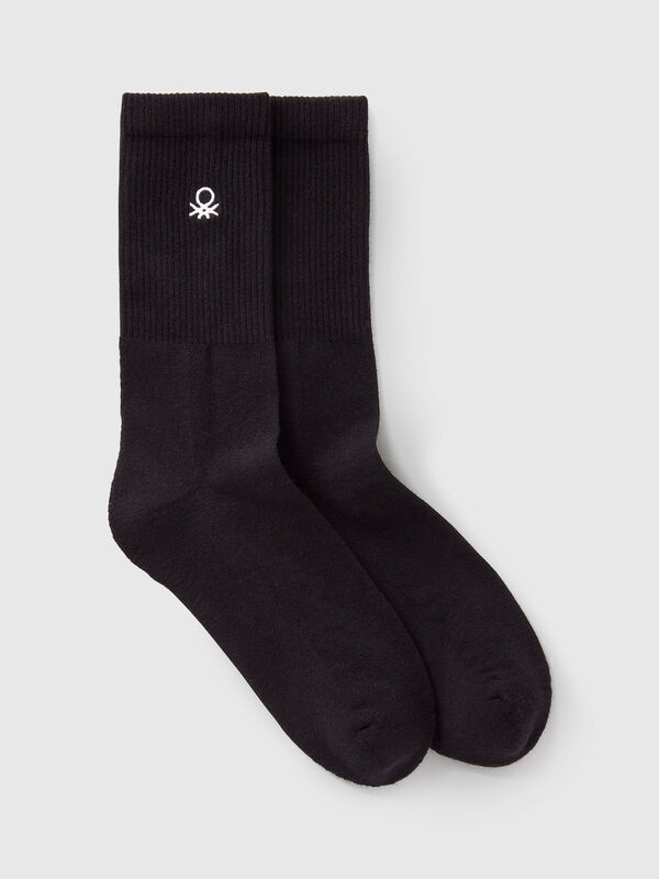 Sportsocken aus Stretch-Baumwollmischung